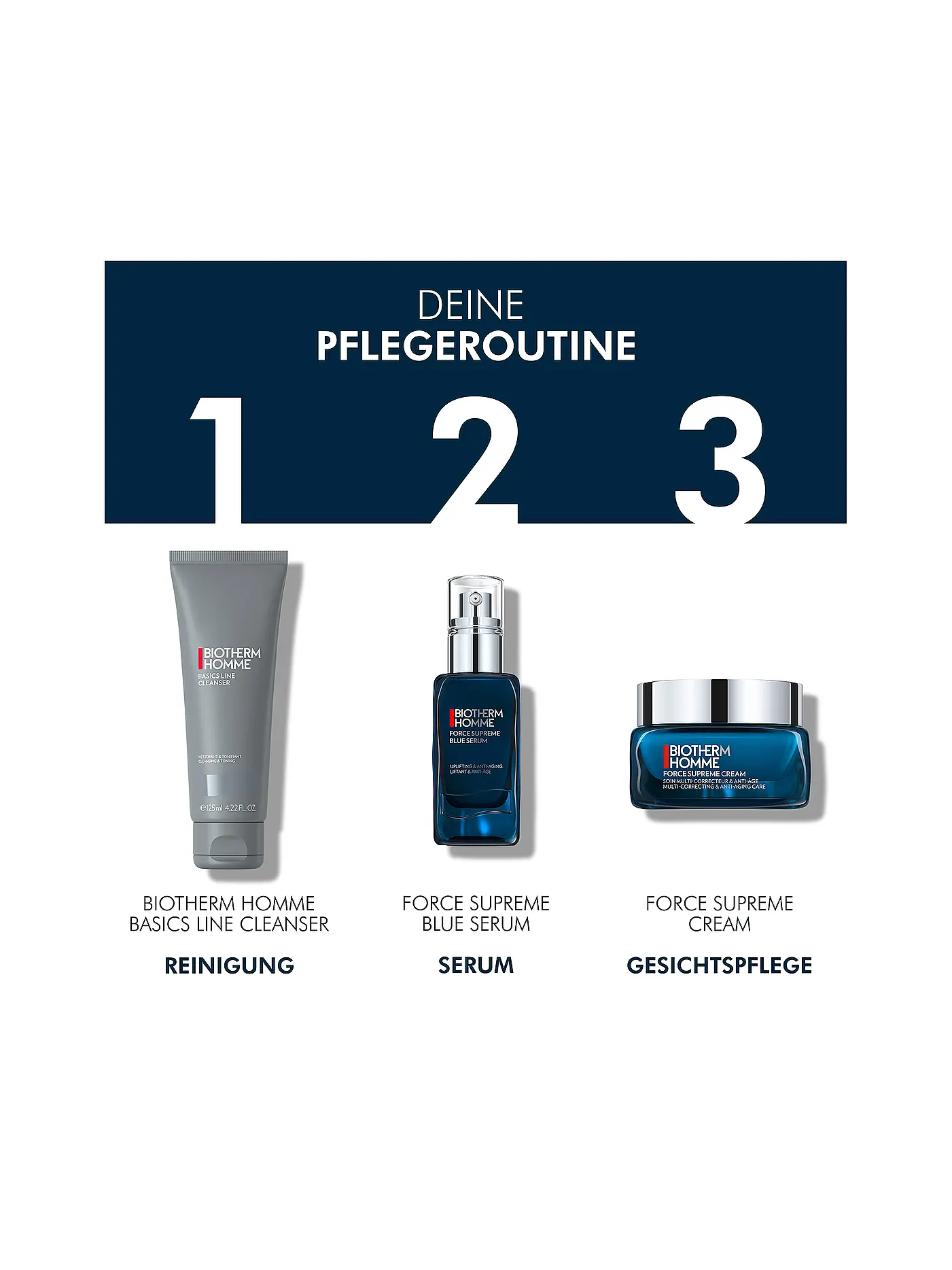 BIOTHERM | Homme Force Supreme Youth Architect Gesichtscreme 50ml | 